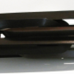 Sebastian, Variación nudo cuántico 2, 2014, bronce patinado, 17 x 78.5 x 17 cm
