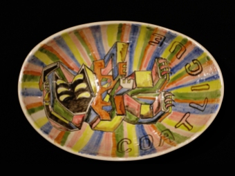 Cisco Jiménez, Coatlicue, 2015, cerámica, 28 x 19.5 x 8.5 cm